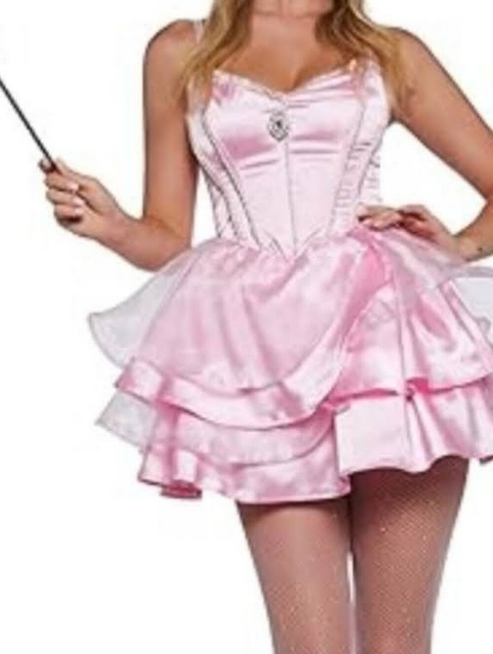 Pink Dress with Silver Accents NWT Bubbly Witch Costume